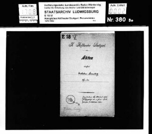 Sonntag, Wilhelm (*06.03.1882 in Augsburg +26.09.1962); Schneider; ausgesch.: 1946