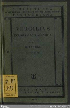 Eclogae et Georgica