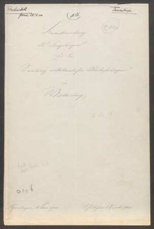 Konferenzaufsatz Tumlingen, Waldachtal, Kr. Freudenstadt OA Freudenstadt II