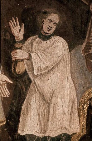 Erzbischof Andreas Fremiot von Bourges verkündet die Ordensregeln