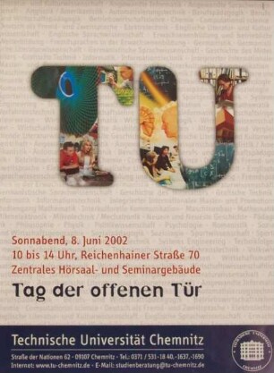 "TU Chemnitz: Tag der offenen Tür, am 08.06.2002"