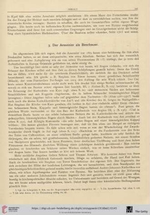 3. Der Armenier als Beschauer