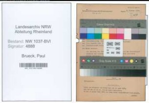 Entnazifizierung Paul Brueck , geb. 01.01.1914 (Kraftfahrer)