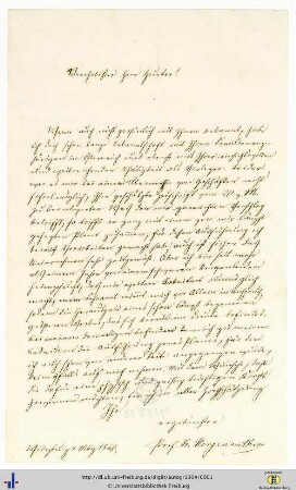 Autogr. Nr. 1364