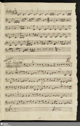 256. Coro Quartetto: Benvenuto il marchesino / Sarti, G.