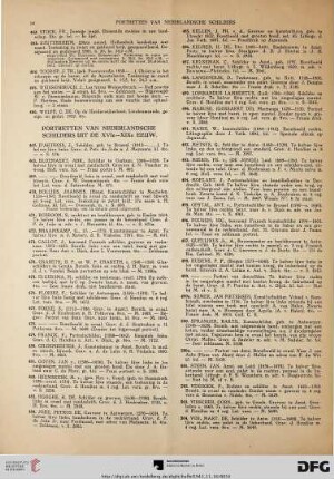 Portretten van nederlandsche schilders uit de XVIe-XIXe eeuw (Nr. 467-510)