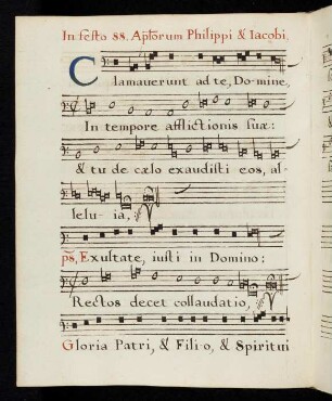 80v - 81r Clamaverunt ad te Domine