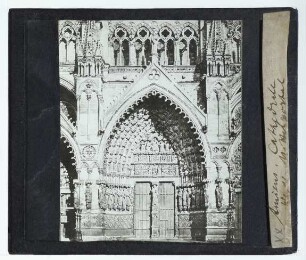 Amiens, Kathedrale Notre Dame : Mittelportal