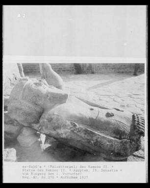 Statue des Ramses II.