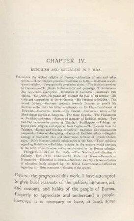 Chapter IV. Buddhism and education in Burma