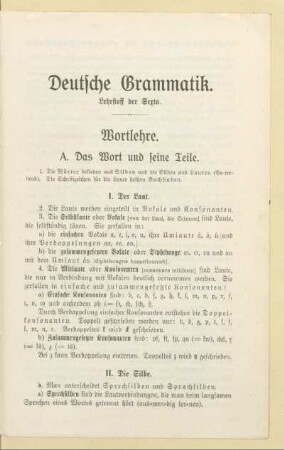 Wortlehre