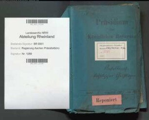 Anstellung katholischer Geistlichen. Specialia. Bd. 8