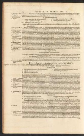 De suspectis tutoribus vel curatoribus. Titulus XXVI.