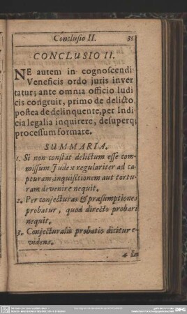 Conclusio II