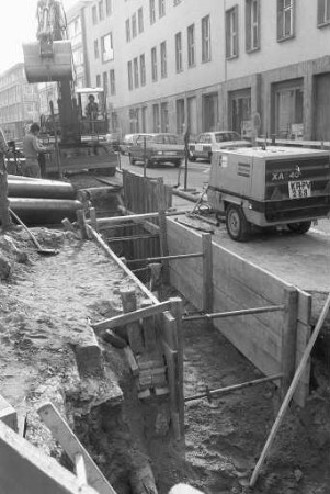 Baustellen in der Innenstadt