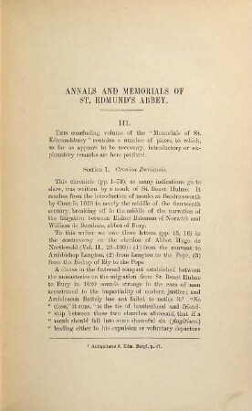 Memorials of St. Edmund's Abbey : Edited by Thomas Arnold, 3