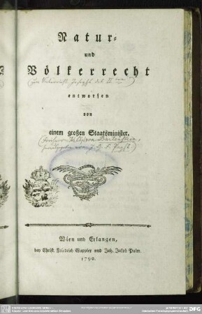 Natur- und Völkerrecht