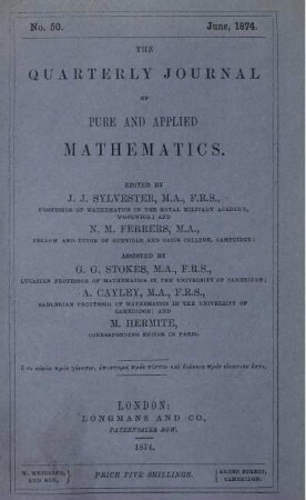 No. 50. June, 1874.