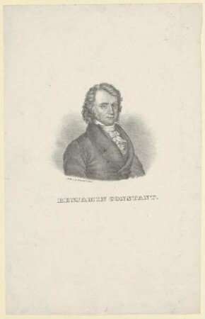 Bildnis des Benjamin Constant