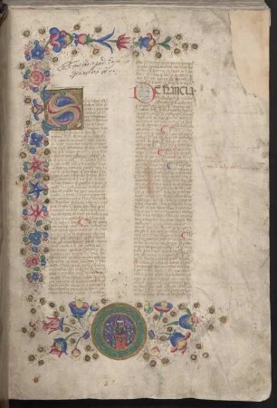 Dekretalen (14. Jh.) - Provinzialbibliothek Amberg 2 Ms. 57