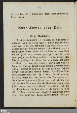 Süße Torten ohne Teig