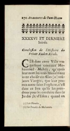 Conclusion de l'Histoire du Prince Kader-Bilah.