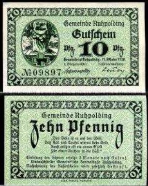Ruhpolding 10 Pfennig