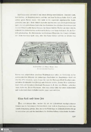 Elias Holl und seine Zeit