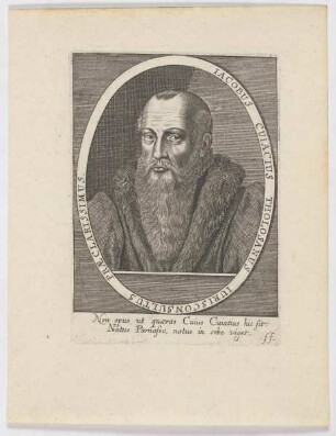 Bildnis des Iacobus Cuiacius