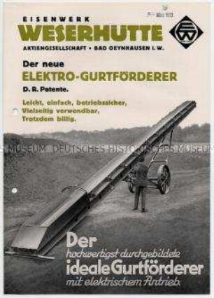 Elektro-Gurtförderer