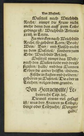 Von Heergewette ...