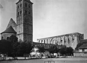 Bad Hersfeld, ehem. Benediktinerkloster-Kirche St. Wigbert, St. Simon und Judas Thaddäus, von Südwesten