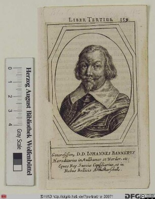 Bildnis Johan Gustafsson Banér