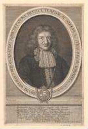 Daniel Welser, Ratsherr in Augsburg Steuer- und Proviantherr; geb. 1630; gest. 1692