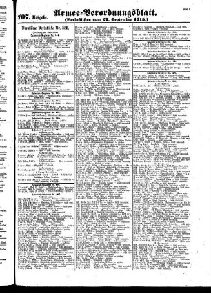 707. Ausgabe. Montag, 27. September 1915