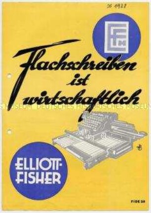Flachschreiben ist wirtschaftlich