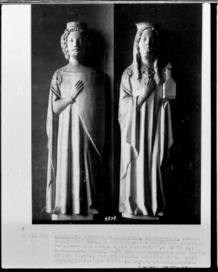 Die Stifterin Ludmilla, Herzogin von Bayern, von der Tumba des ehemaligen Stiftergrabes