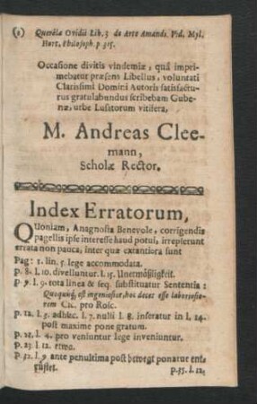 Index Erratorum