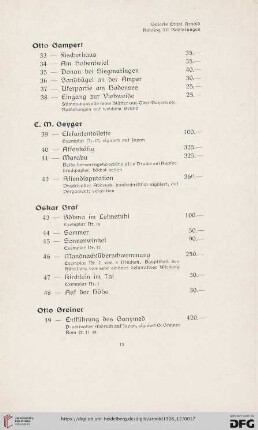 Otto Gampert (Nr. 33-38)
