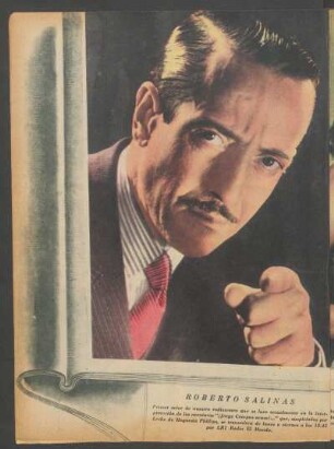 [Fotografía de] Roberto Salinas
