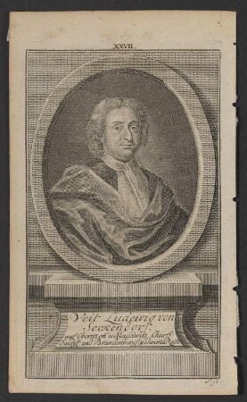 Porträt Veit Ludwig von Seckendorff (1626-1692)