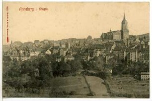 Annaberg. Blick auf Annaberg