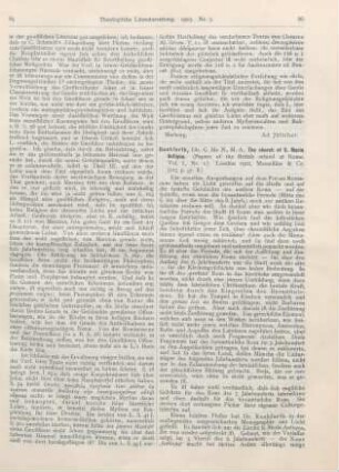 86-87 [Rezension] Rushforth, M. A., The church of S. Maria Antiqua