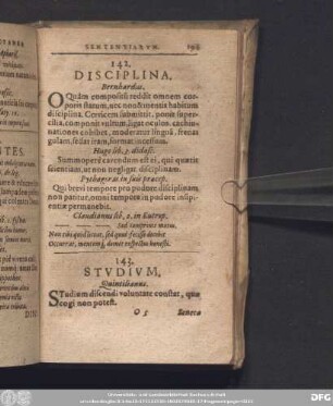 142. Disciplina.