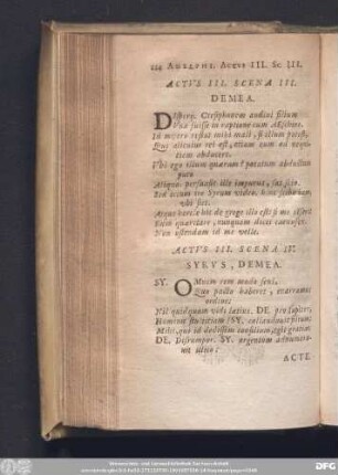 Actus III. Scena III.