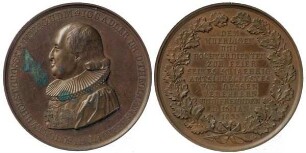 Schleswig-Holsteinische Persönlichkeiten: Adler, Jakob Georg Christian, Generalsuperintendent, Schlossprediger zu Gottorp, 1756-1834, Medaille zum 50jährigen Amtsjubiläum