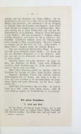 Die alten Deutschen