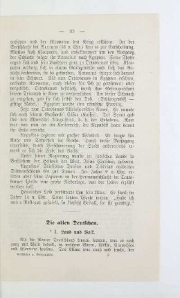 Die alten Deutschen