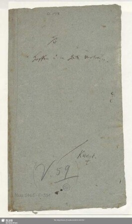 Hoffen und in Gott vertrauen - Mus.2465-E-501 : S, strings, fl, bc