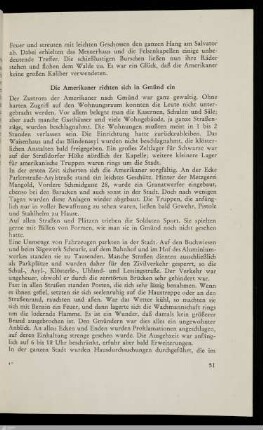 Die Amerikaner richten sich in Gmünd ein